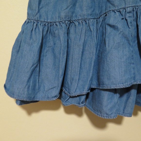 Michael Kors Petite Wrap Dress Denim Size S - Picture 2 of 8